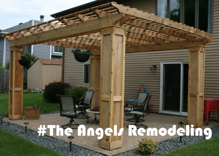 Patio cover built by The Angels Remodeling