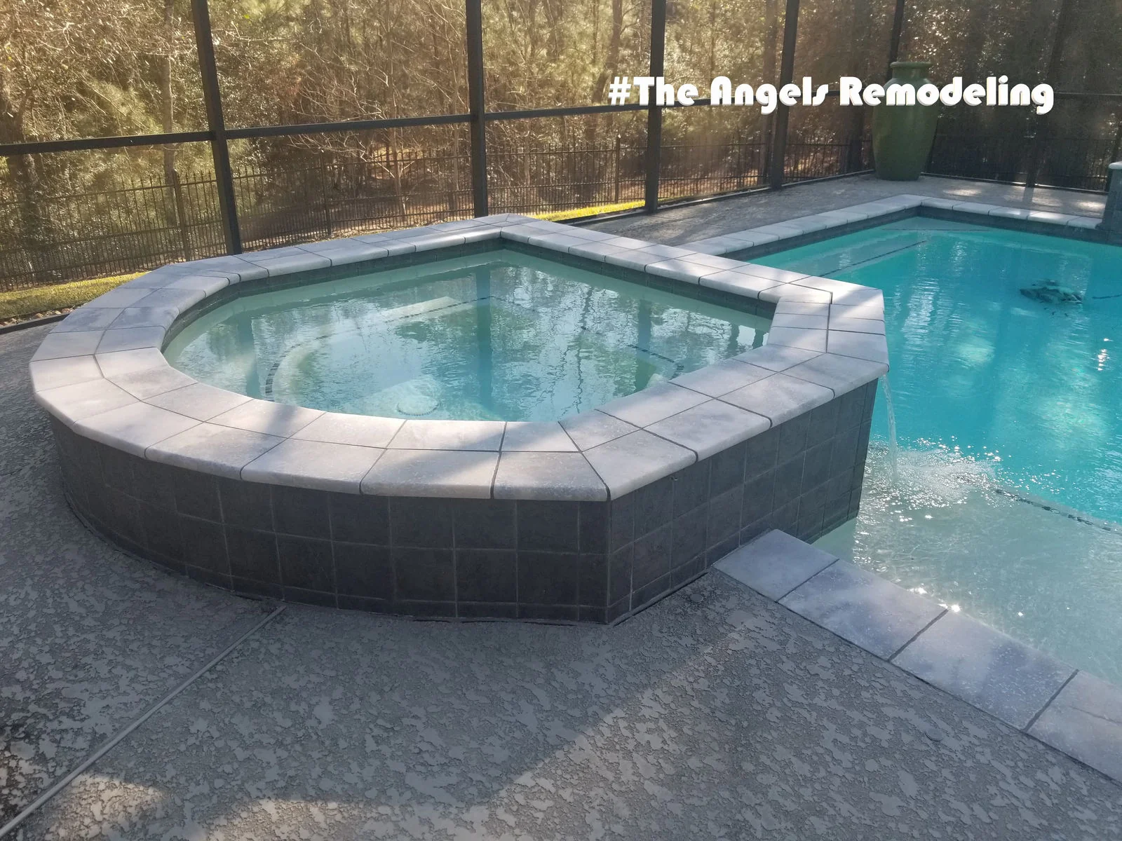 Pool and spa repair by The Angels Remodeling
