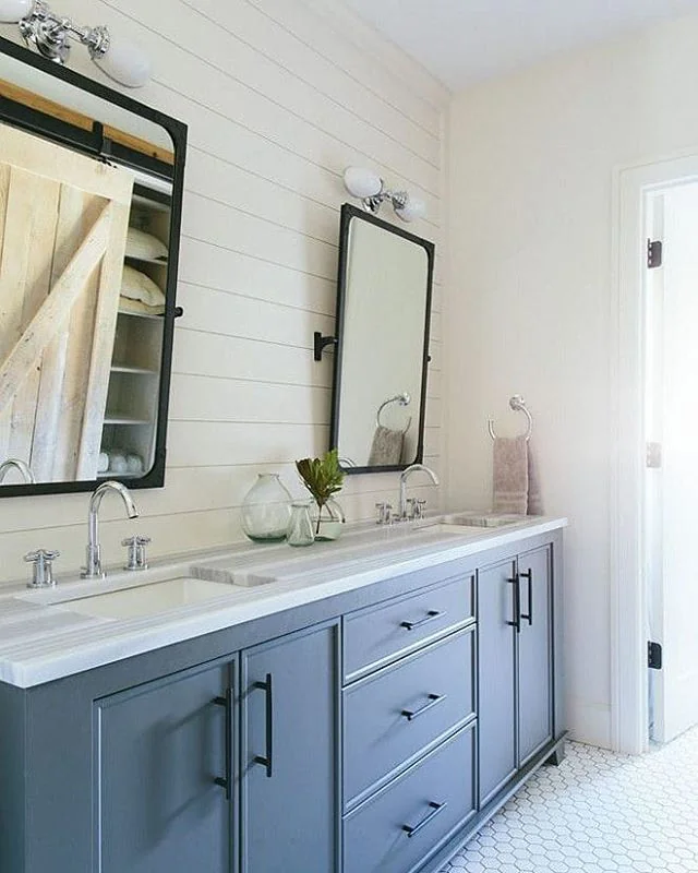 Bathroom vanity remodeling project by The Angels Remodeling